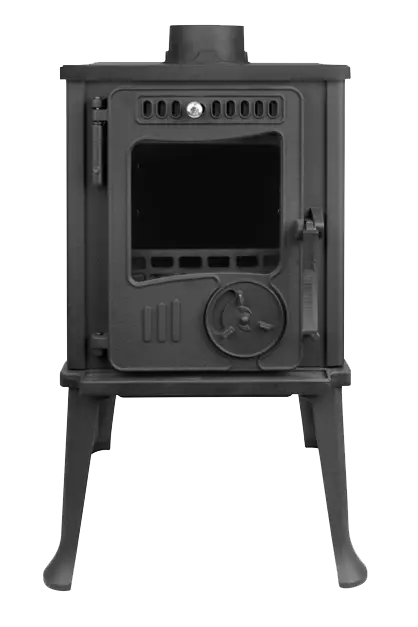 3451-Печь-чугунная-ISKRA-вид-спереди