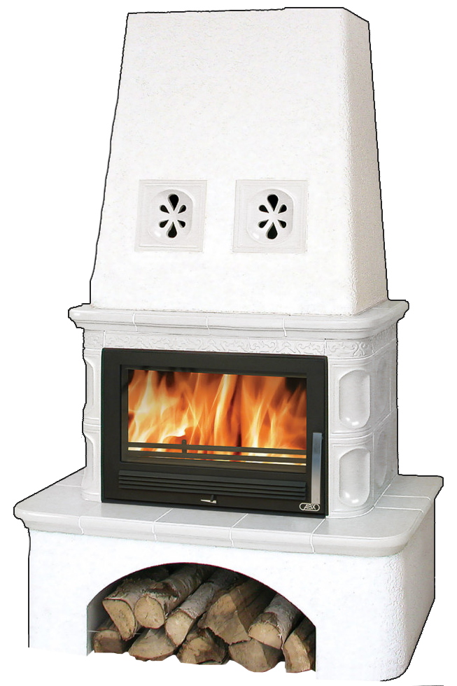 abx_laponie_perlamutr Кафельная печь-камин ABX Laponie цвет перламутр