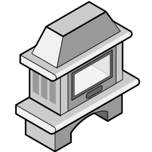 Облицовки для каминных топок