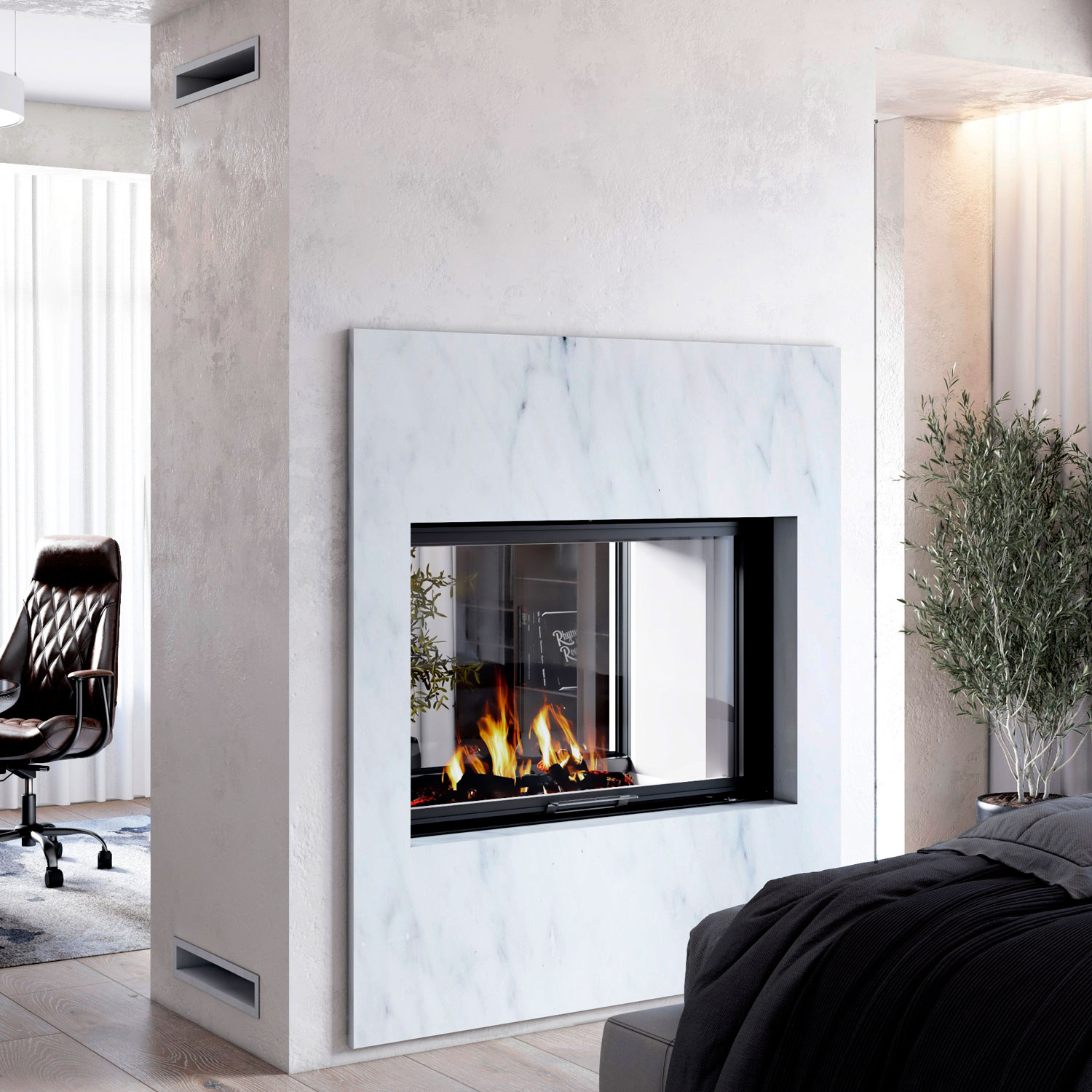 df1100w Каминная топка STAV DF 1100