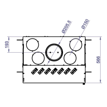 Каминная топка STAV Univers