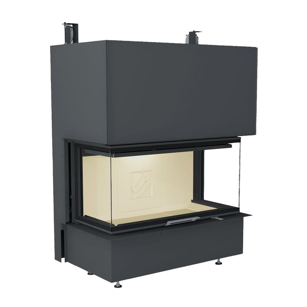 stav-3vf-1000w Каминная топка STAV 3VF 1000W