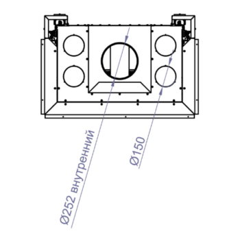 Каминная топка STAV 3VF