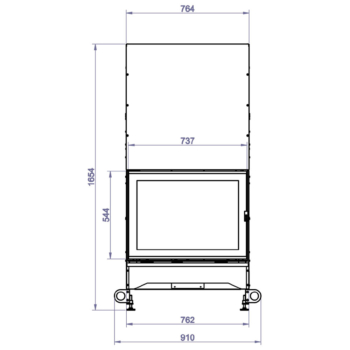 Каминная топка STAV Univers