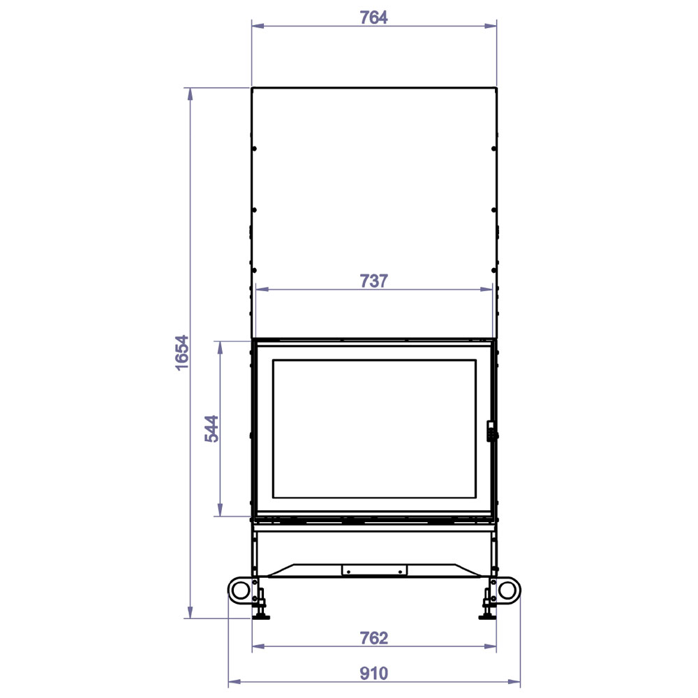 Каминная топка STAV Univers