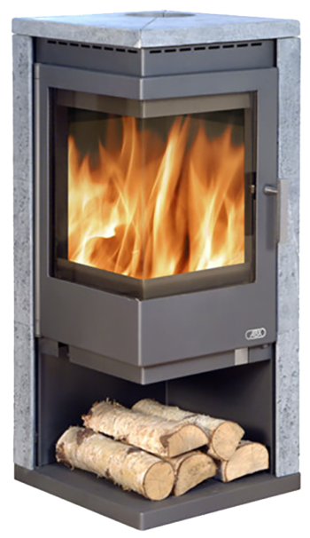 Кафельная печь-камин ABX Admiral цвет талькохлорит