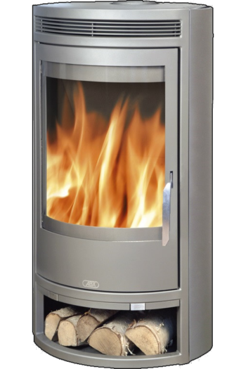 abx_arktis_8_seraya_stal Кафельная печь-камин ABX Arktis 8 цвет серая сталь