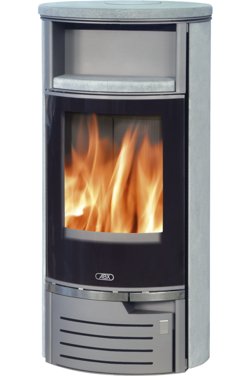 abx_atlantik_5_talkohlorit Кафельная печь-камин ABX Atlantik 5 цвет серая сталь и талькохлорит
