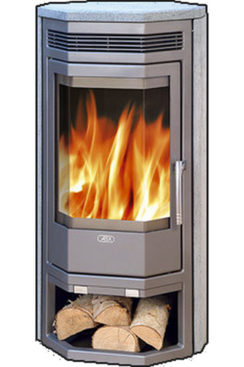 Кафельная печь-камин ABX Baltik 4 цвет талькохлорит