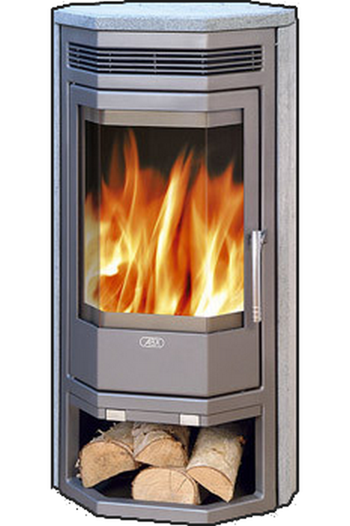 Кафельная печь-камин ABX Baltik 4 цвет талькохлорит