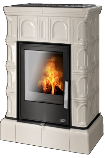 abx_britania_kafelnyi_tsokol_perlamutr Кафельная печь-камин ABX Britania с кафельным цоколем цвет перламутр