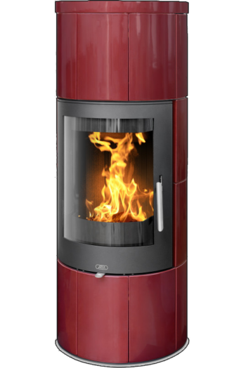 Печь-камин ABX Galie I цвет бордо