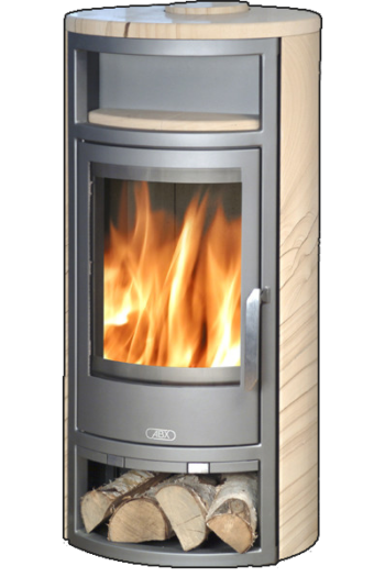 Кафельная печь-камин ABX Polar 6 цвет бразильский песчаник
