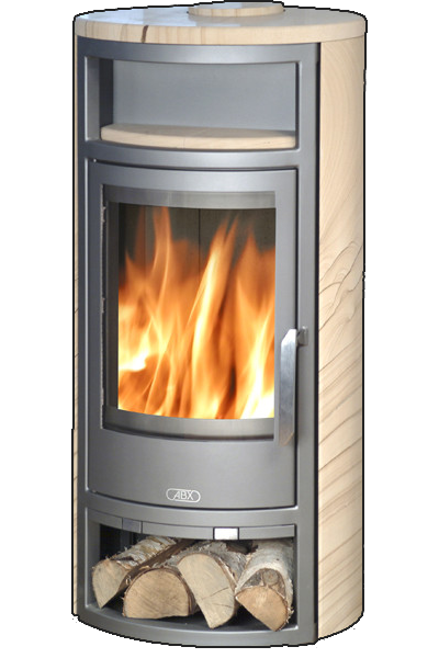 Кафельная печь-камин ABX Polar 6 цвет бразильский песчаник
