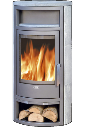 Кафельная печь-камин ABX Polar 6 цвет талькохлорит
