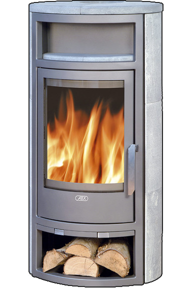 Кафельная печь-камин ABX Polar 6 цвет талькохлорит