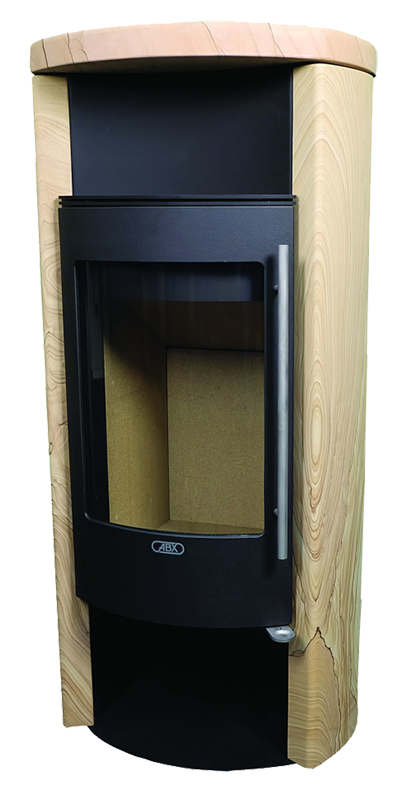 abx_polar_oslo_brazilskij_peschanik Кафельная печь-камин Polar Oslo цвет бразильский песчаник