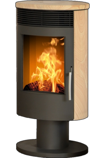 abx_tartu_5_povorotnyj_brazilskij_peschanik Кафельная печь-камин ABX Tartu 5 поворотный цвет бразильский песчаник