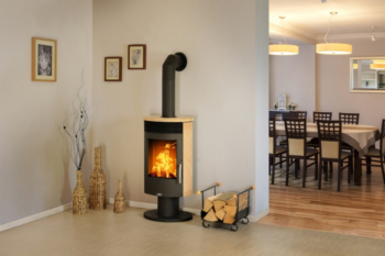 abx_tartu_5_povorotnyj_v_interere Кафельная печь-камин ABX Tartu 5 поворотный в интерьере