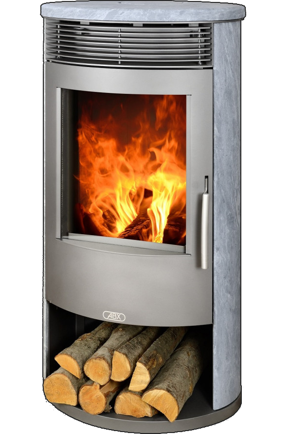 Кафельная печь-камин ABX Tartu 5 цвет талькохлорит