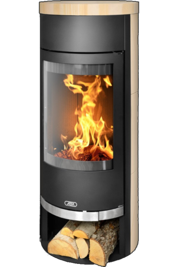 Кафельная печь-камин Vigo цвет бразильский песчаник